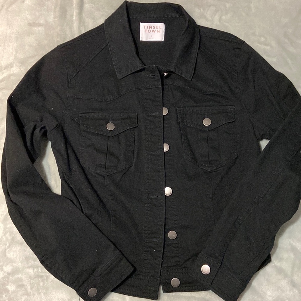 Black Denim Jacket
